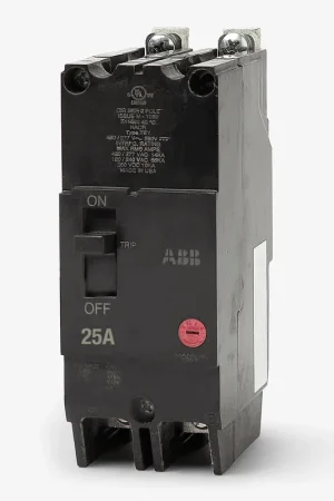 ABB / General Electric TEY225 - 25A 2 Pole Miniature Circuit Breaker Best Seller