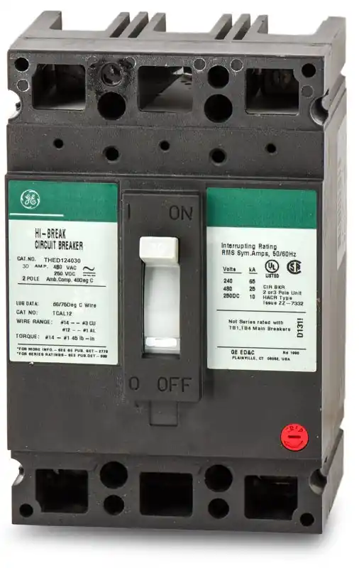 Hot Picks ABB / General Electric THED124030 - 30A 2 Pole Molded Case Circuit Breaker