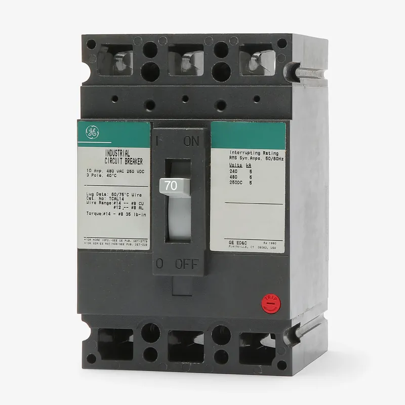 ABB / General Electric THED136070WL - 70A 3 Pole Molded Case Circuit Breaker Factory Price