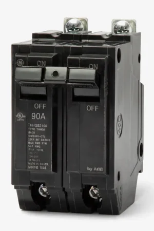 ABB / General Electric THHQB2190 - 90A 2 Pole Molded Case Circuit Breaker Final Sale