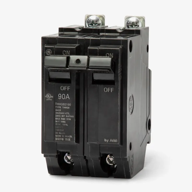 ABB / General Electric THHQB2190 - 90A 2 Pole Molded Case Circuit Breaker Final Sale