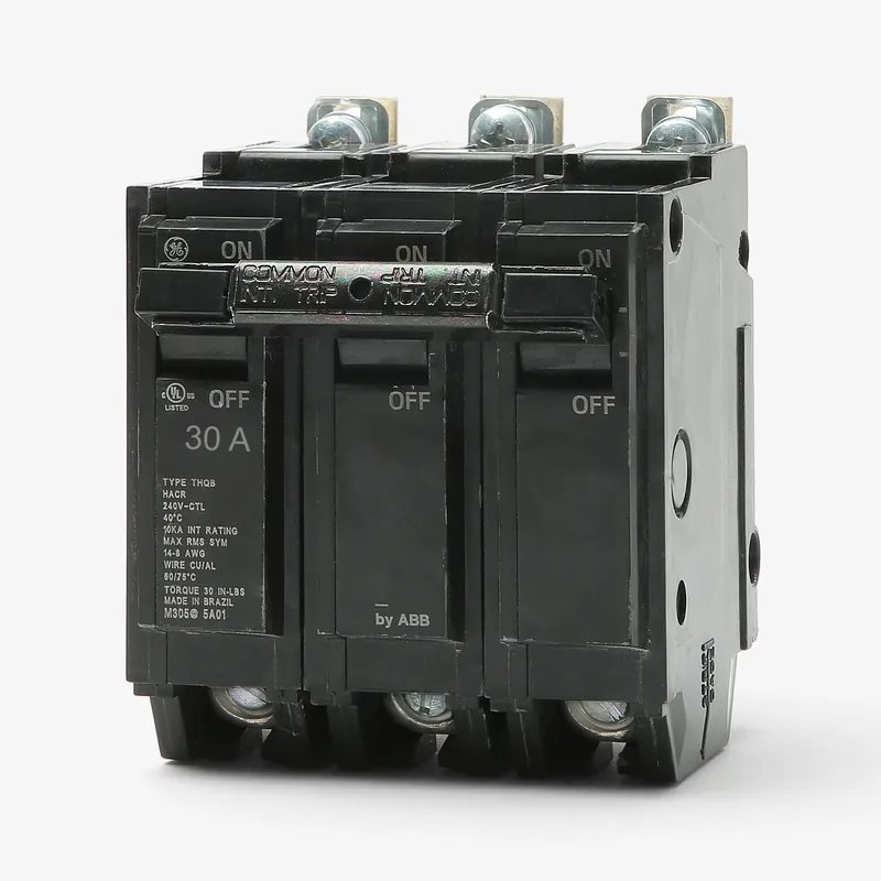Limited Time ABB / General Electric THQB32030 - 30A 3 Pole Miniature Circuit Breaker