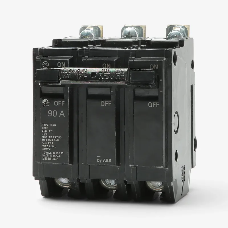 Budget ABB / General Electric THQB32090 - 90A 3 Pole Miniature Circuit Breaker