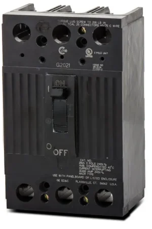 ABB / General Electric TQD32100WL - 100A 3 Pole Molded Case Circuit Breaker Clearance