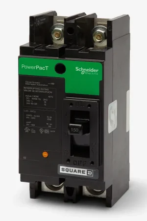 Bargain Square D QGP22150TM - 150A 2 Pole Molded Case Circuit Breaker