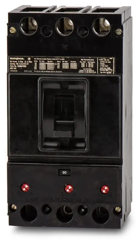 Eaton / Westinghouse KA3090 - 90A 3 Pole Molded Case Circuit Breaker Exclusive Offer