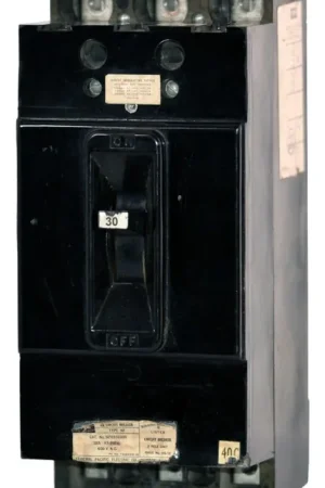 Federal Pacific NF631030 - 30A 3 Pole Molded Case Circuit Breaker Fast Shipping