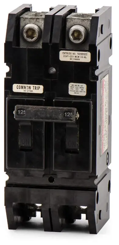 Eaton / Westinghouse QCC2125 - 125A 2 Pole Molded Case Circuit Breaker Reduced Price