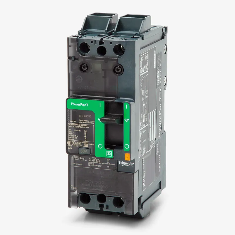 Square D BDL26050 - 50A 2 Pole Molded Case Circuit Breaker Grab Now