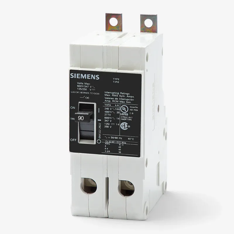Siemens LGB2B090B - 90A 2 Pole Molded Case Circuit Breaker Fan Favorite