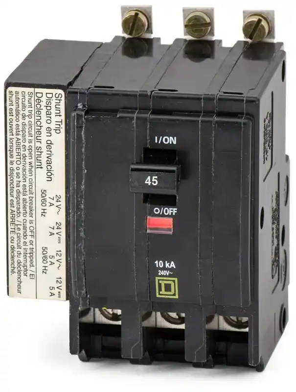 Square D QOB3451021 - 45A 3 Pole Miniature Circuit Breaker Weekend Sale