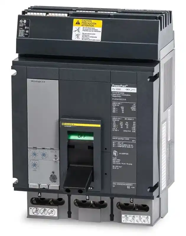 Best Choice Square D PJA36100U31A - 1000A 3 Pole Molded Case Circuit Breaker