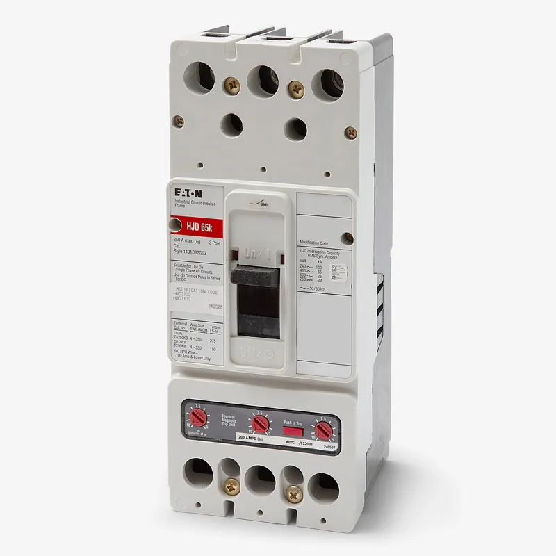 Eaton / Cutler-Hammer JDC3100 - 100A 3 Pole Molded Case Circuit Breaker Premium