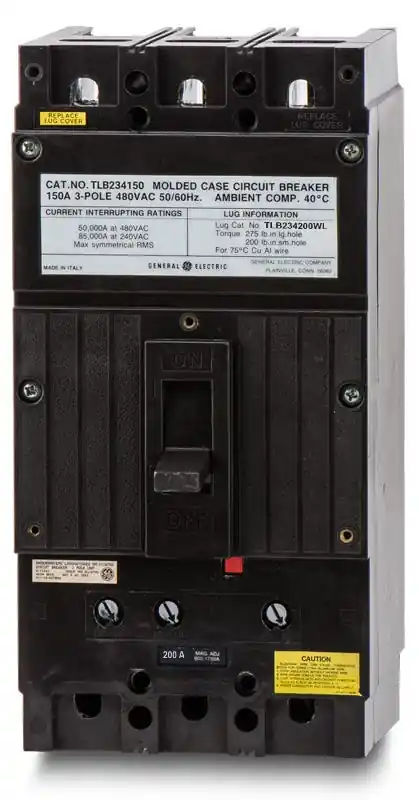 ABB / General Electric TLB234200WL - 200A 3 Pole Molded Case Circuit Breaker Buy Online