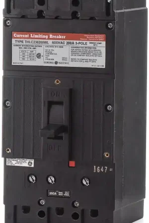 ABB / General Electric THLC236200WL - 200A 3 Pole Molded Case Circuit Breaker Top Pick