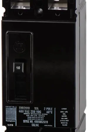Seasonal Sale Eaton / Cutler-Hammer EHB2010 - 10A 2 Pole Molded Case Circuit Breaker