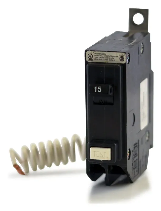 Professional Grade Eaton / Cutler-Hammer QBHGFT1015 - 15A GFCI Miniature Circuit Breaker