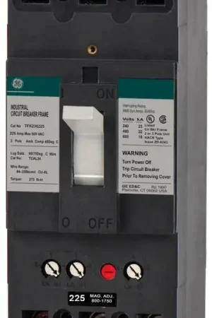 Top Pick ABB / General Electric TFK236225 - 225A 3 Pole Molded Case Circuit Breaker