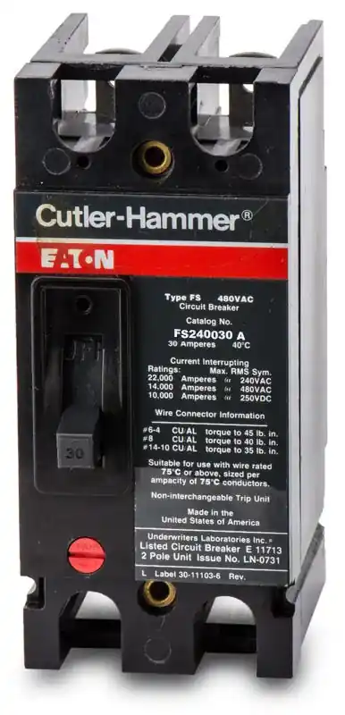 Eaton/Cutler-Hammer FS240030A 2 Pole Circuit Breaker Exclusive Offer
