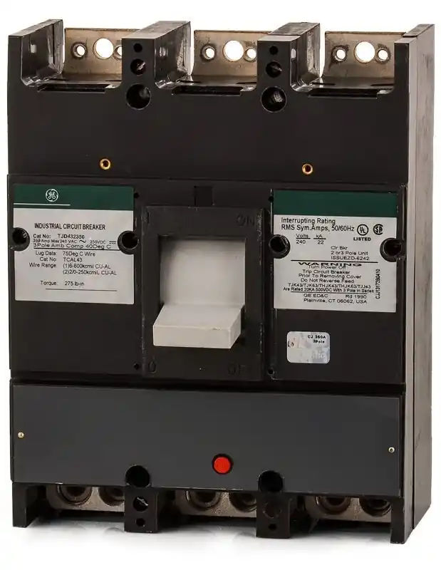 Express Delivery ABB / General Electric TJD432350 - 350A 3 Pole Molded Case Circuit Breaker