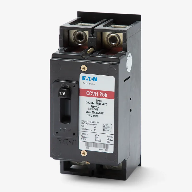 Exclusive Offer Eaton / Cutler-Hammer CCVH2175 - 175A 2 Pole Molded Case Circuit Breaker