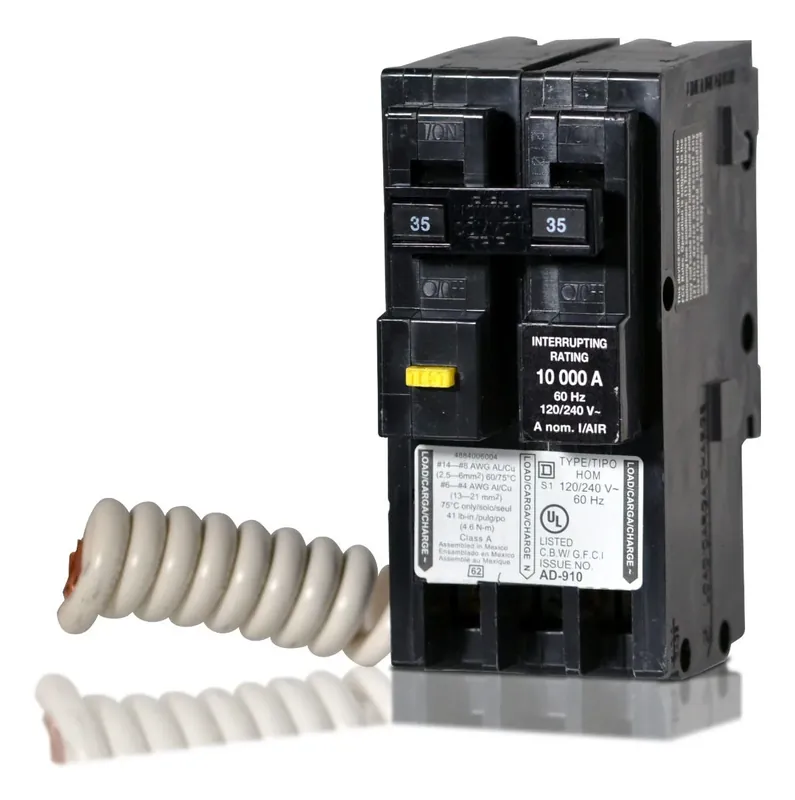 Get Yours Square D HOM235GFI - 35A GFCI Miniature Circuit Breaker