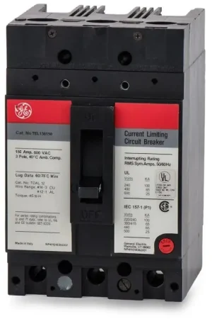 ABB / General Electric TEL136150 - 150A 3 Pole Miniature Circuit Breaker Hot Picks