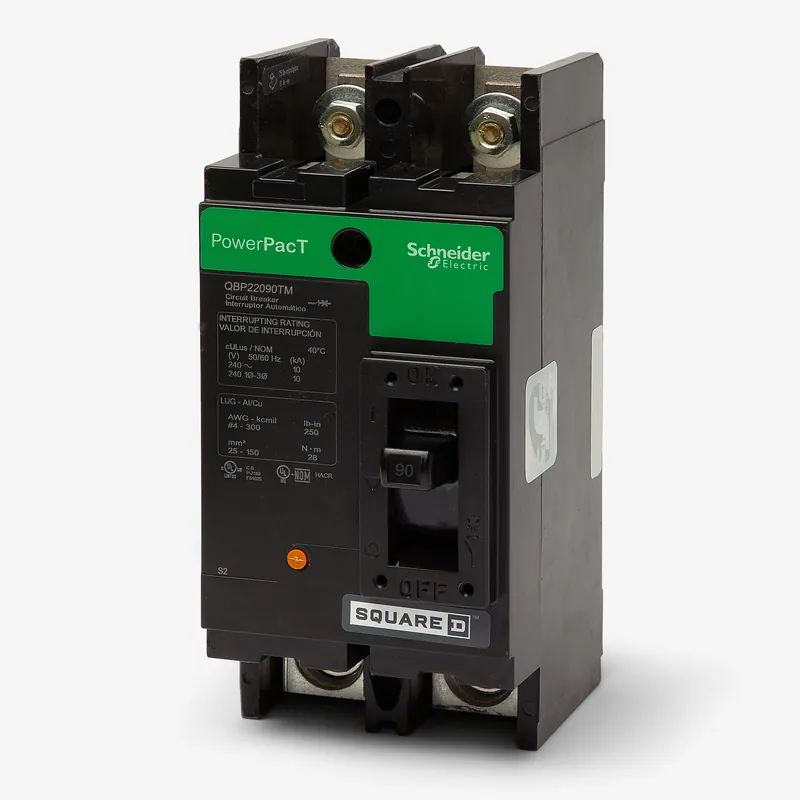Square D QBP22090TM - 90A 2 Pole Molded Case Circuit Breaker Fast Shipping