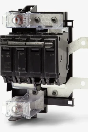 ABB / General Electric THQMV125E - 125A 2 Pole Molded Case Circuit Breaker Hot Deal