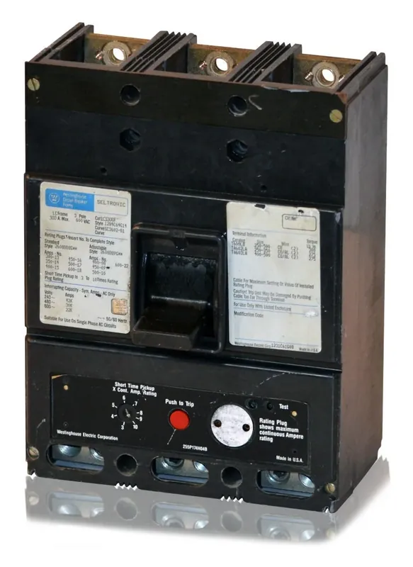 Popular Eaton / Westinghouse LC3300F - 300A 3 Pole Molded Case Circuit Breaker