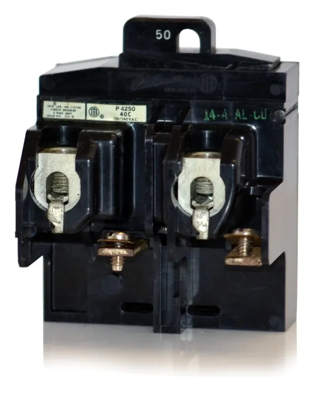 Siemens P4250 - 50A 2 Pole Molded Case Circuit Breaker Markdown