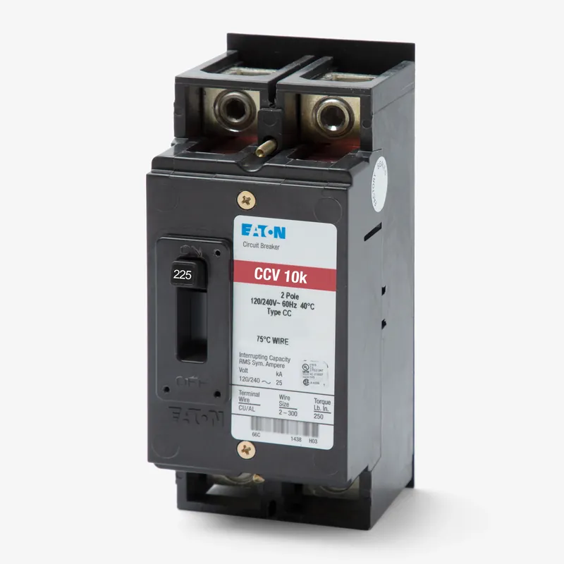 Deal Eaton / Cutler-Hammer CCV2225 - 225A 2 Pole Molded Case Circuit Breaker