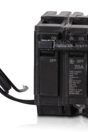 ABB / General Electric THQL2120ST1 - 20A 2 Pole Miniature Circuit Breaker Price Cut