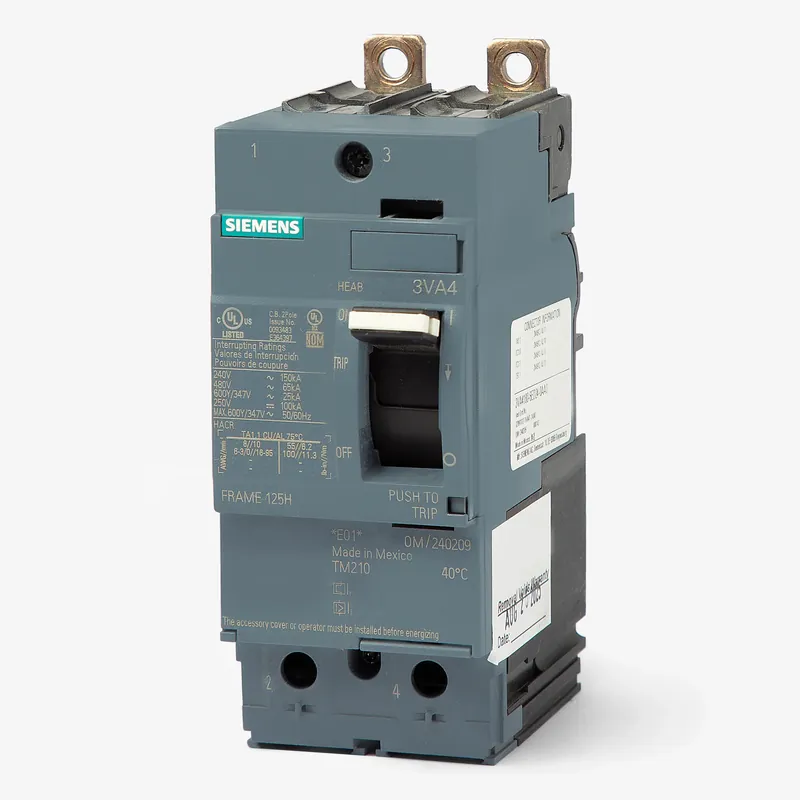 Direct From Factory Siemens 3VA4160-6ED24-0AA0 - 60A 2 Pole Molded Case Circuit Breaker
