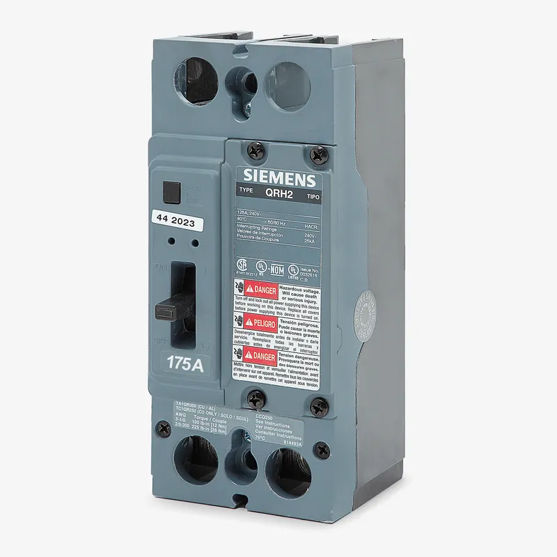 Siemens QRH22B175 - 175A 2 Pole Molded Case Circuit Breaker Markdown