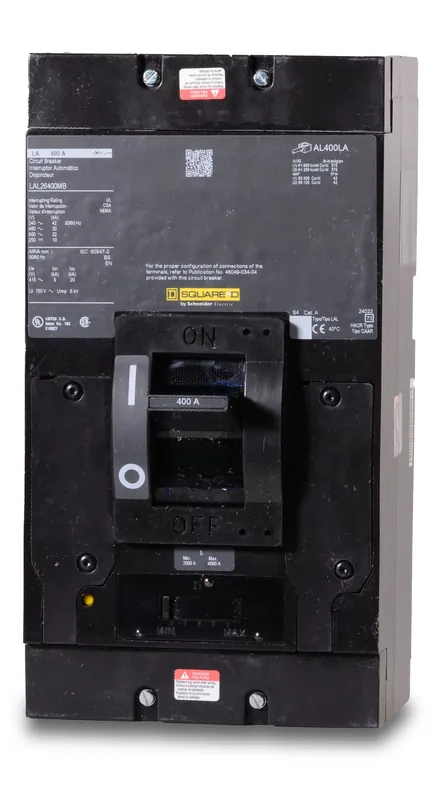 Square D LAL26400MB - 400A 2 Pole Molded Case Circuit Breaker Get Yours