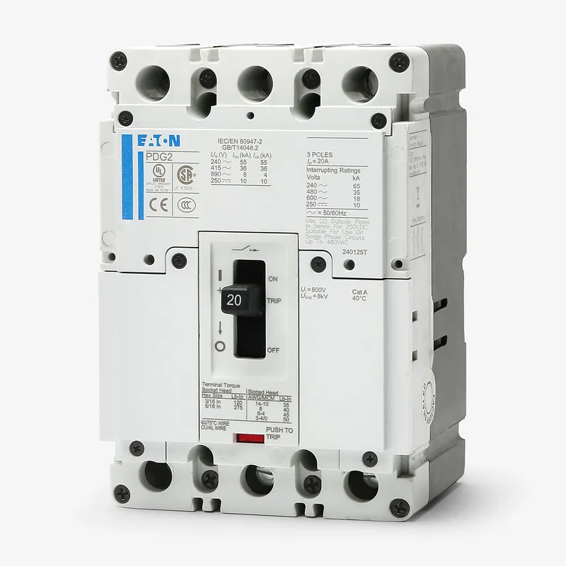 Eaton / Cutler-Hammer PDG23G0020TFFL - 20A 3 Pole Molded Case Circuit Breaker Top Pick