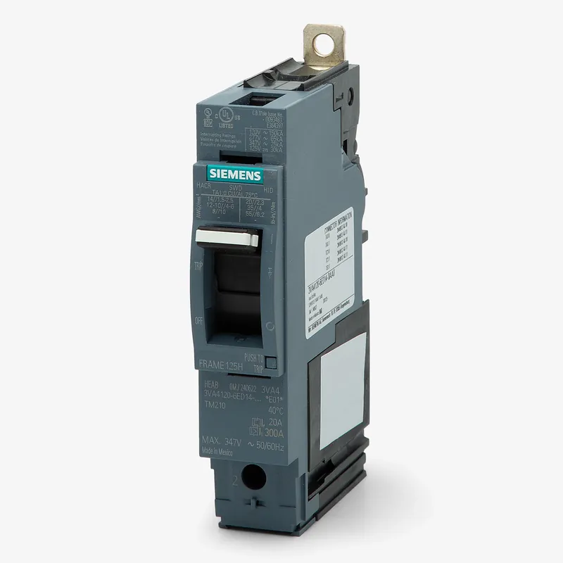 Weekend Sale Siemens 3VA4125-6ED14-0AA0 - 25A 1 Pole Molded Case Circuit Breaker