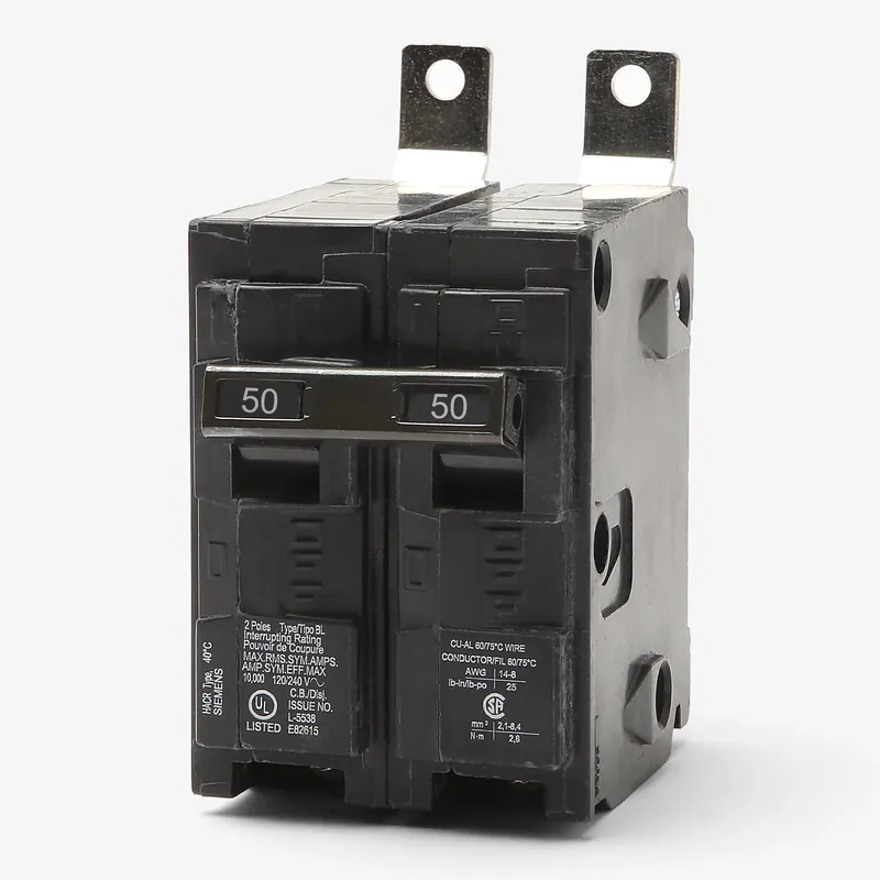 Siemens B250HH - 50A 2 Pole Molded Case Circuit Breaker Genuine