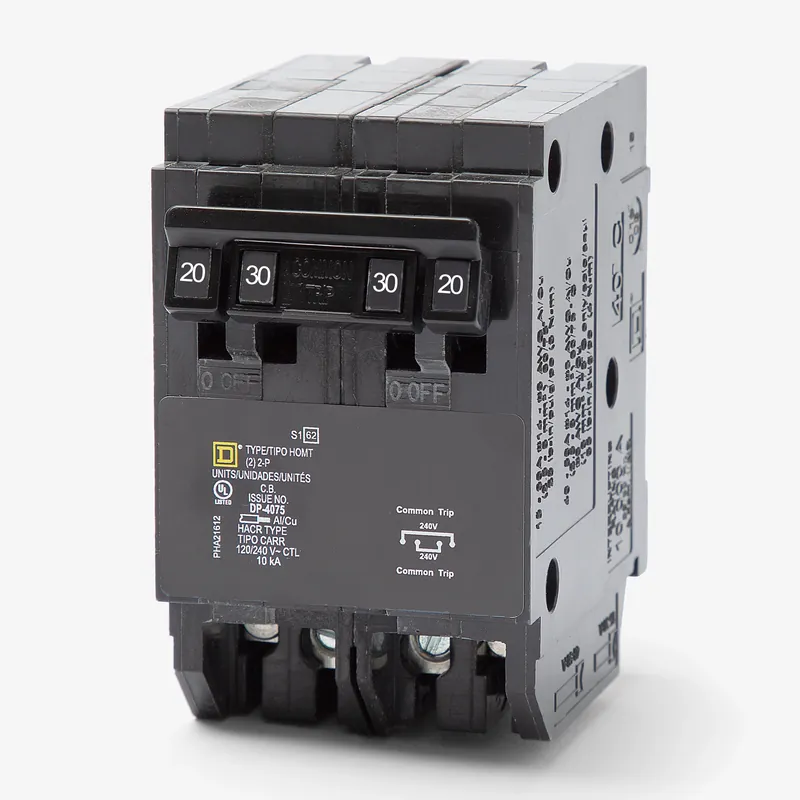 Square D HOMT220230 - 20/30A Quad Tandem Miniature Circuit Breaker While Supplies Last