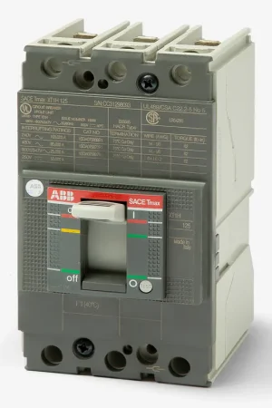 ABB XT1HU3015AFD000XXX - 15A 3 Pole Molded Case Circuit Breaker Limited Time