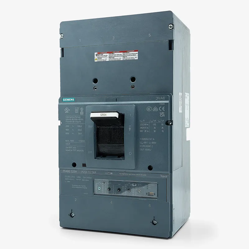 Siemens 3VA6712-6HQ31-0AA0 - 1200A 3 Pole Molded Case Circuit Breaker Buy Online