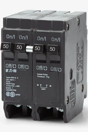 Eaton / Cutler-Hammer BQC250250 - 50/50A Quadplex Miniature Circuit Breaker Best Price