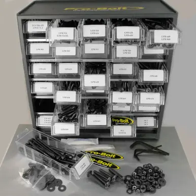 Best Price Aluminium Assorted Sizes 1000 Piece Cabinet