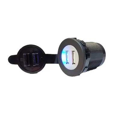 A1-USB2-1-B Switch Components – USB-A Dual Port 2.1A Shared, compact charger Cheap