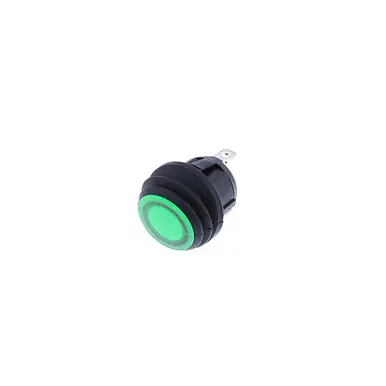 Next Day Delivery RA4-1A-DC-2-GL Switch Components – IP65 Round Rocker 3P SPST OFF-ON Green LED
