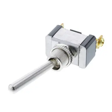 TA2-1A-DC-6-L Switch Components - Toggle - 2P SPST OFF-ON, Screw - Long Lever Don't Miss Out