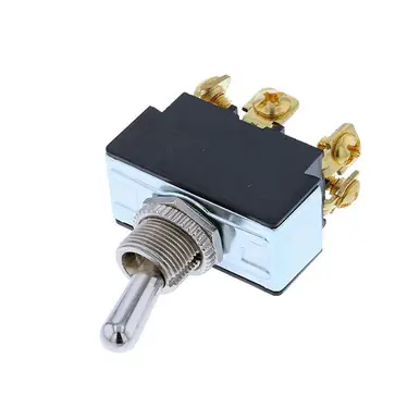 TB1-2E-DC-6 Switch Components - Toggle - 6P DPDT ON-(ON), Screw Mega Sale