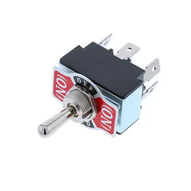 TB2-2G-DC-1 Switch Components - Toggle - 6P DPDT (ON)-OFF-(ON), Tab Get Yours