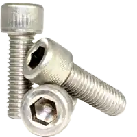 Trusted Brand 1/4"-20 x 2 3/4" Socket Head Cap Screws, 18-8 Stainless Steel A2, Coarse (UNC), Qty 100